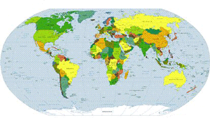 mercator globe