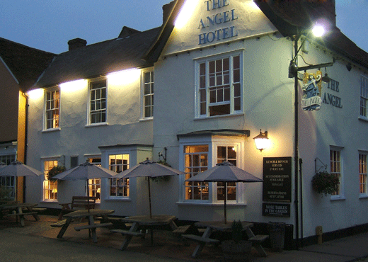 The Angel Hotel, Lavenham, Suffolk