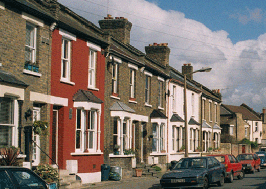 Victorian Terrace, Benn St, Hackney, London